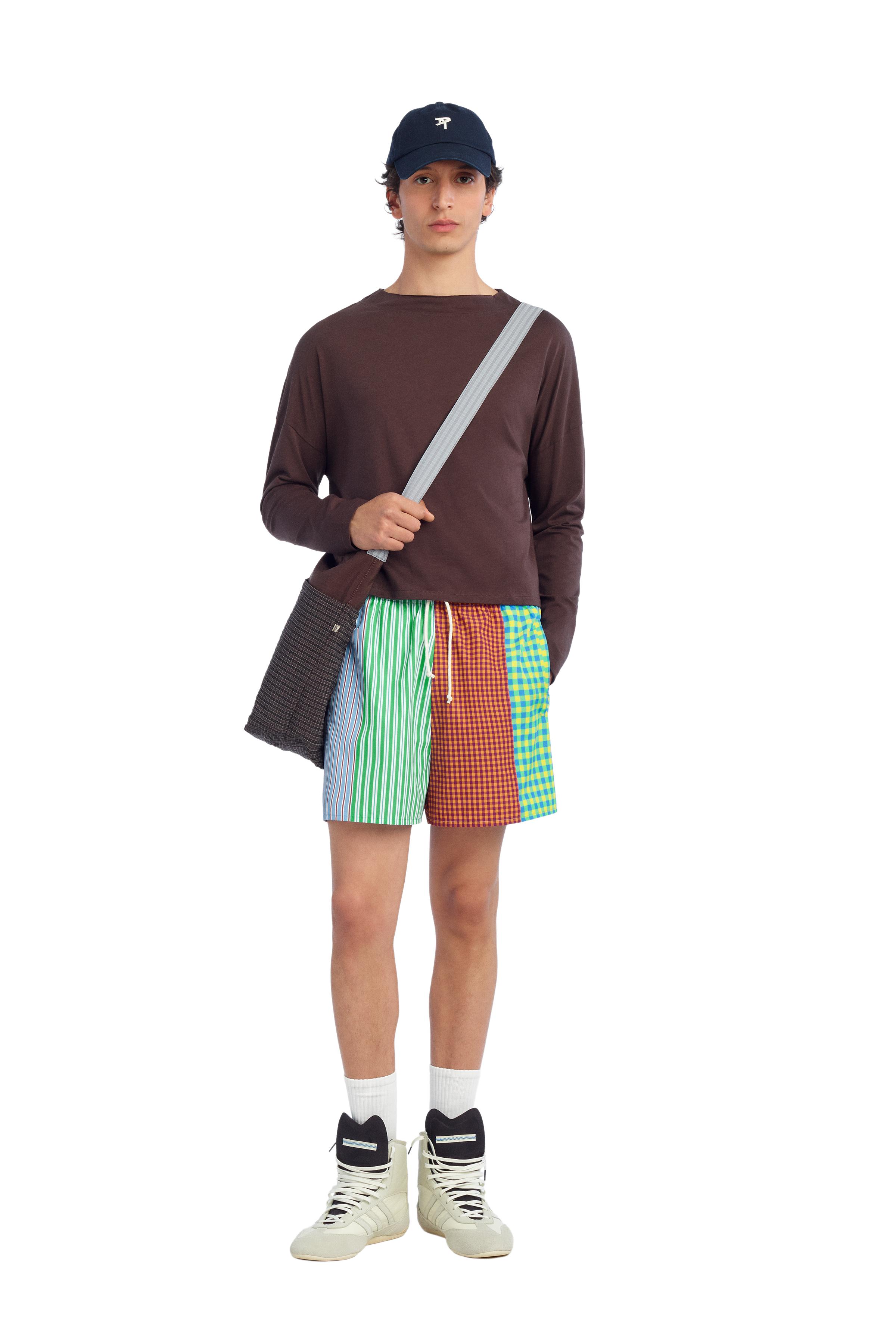 MAILLOT DE BAIN MI-LONG PATCHWORK